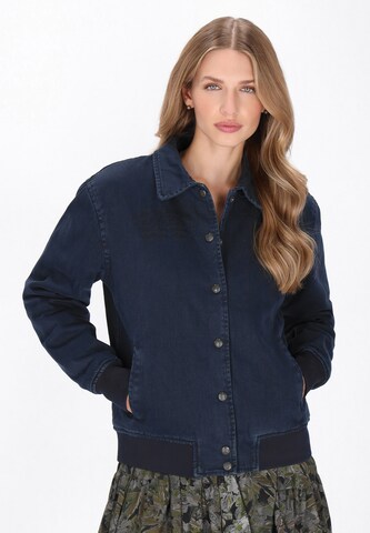 Veste mi-saison DreiMaster Vintage en bleu : devant