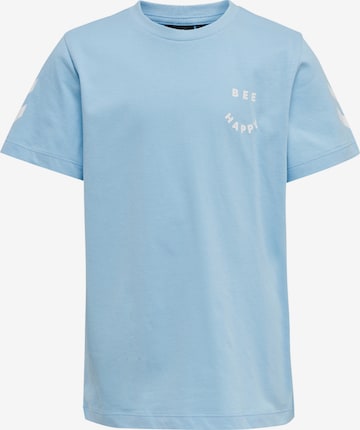 Hummel Shirt 'Optimism' in Blue: front