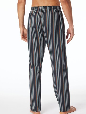 SCHIESSER - regular Pantalón deportivo ' Mix & Relax ' en azul