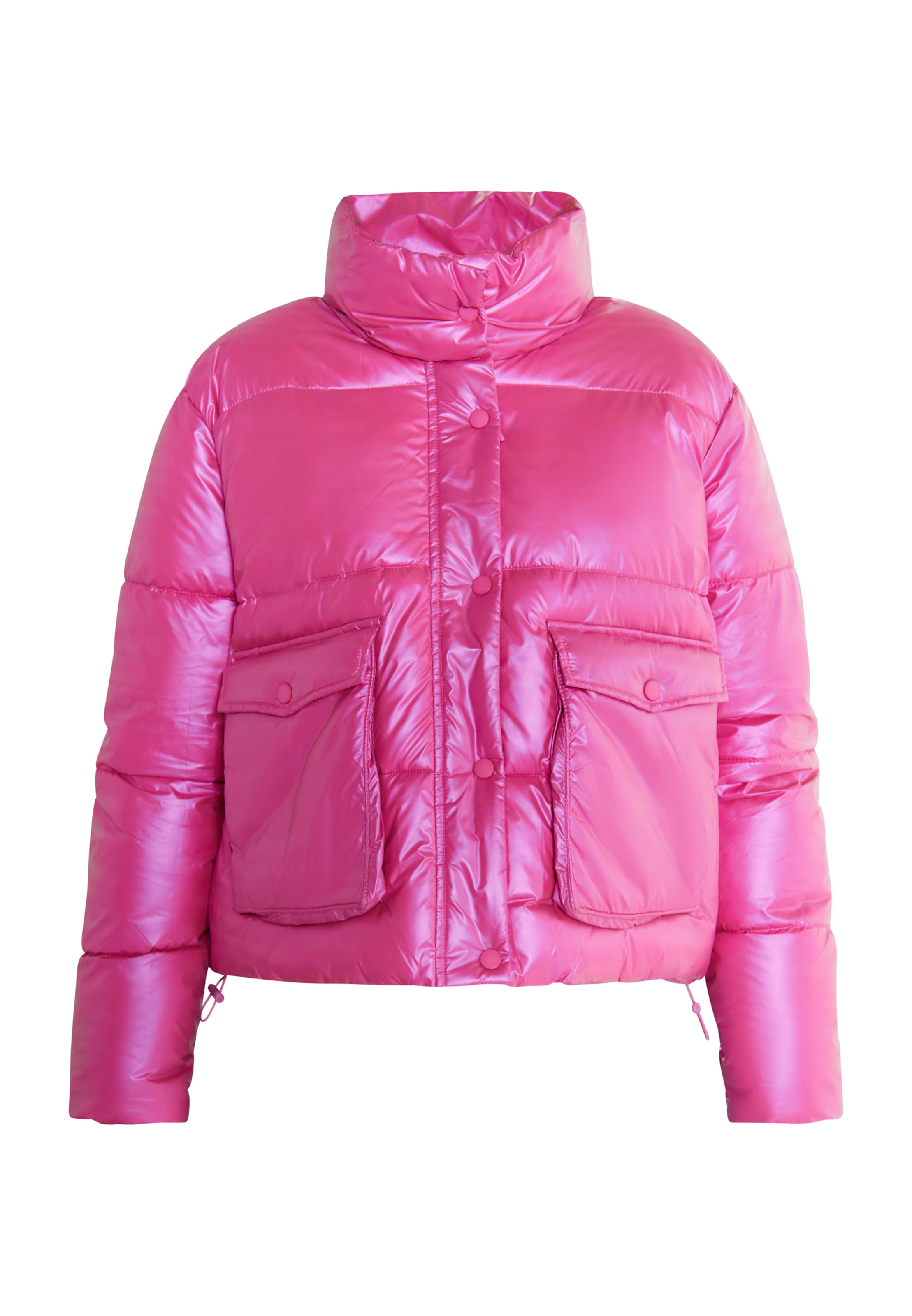 MYMO Зимно яке в розово: отпред
