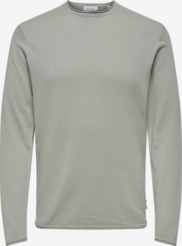 Pull-over 'Jimmy' Only & Sons en gris : devant