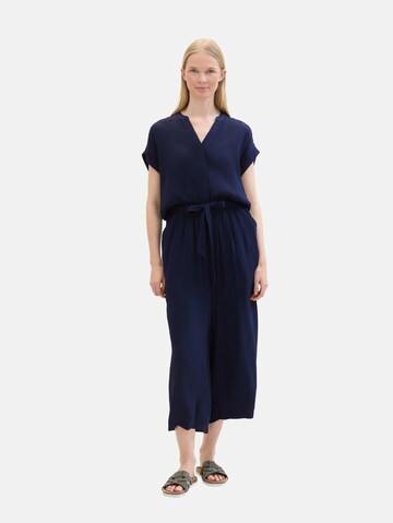 TOM TAILOR Jumpsuit in Blue