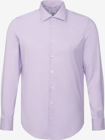 SEIDENSTICKER Hemd in Lila: Vorderseite