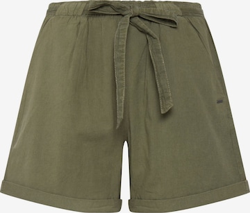 Pantalon à pince 'OXLina' Oxmo en vert : devant