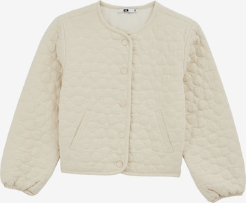 smėlio WE Fashion Demisezoninė striukė: priekis