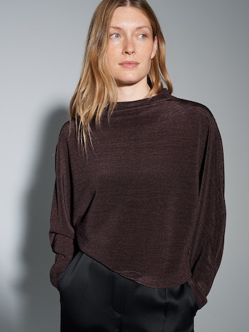 OPUS Тениска 'Saglanz' в лилав: отпред