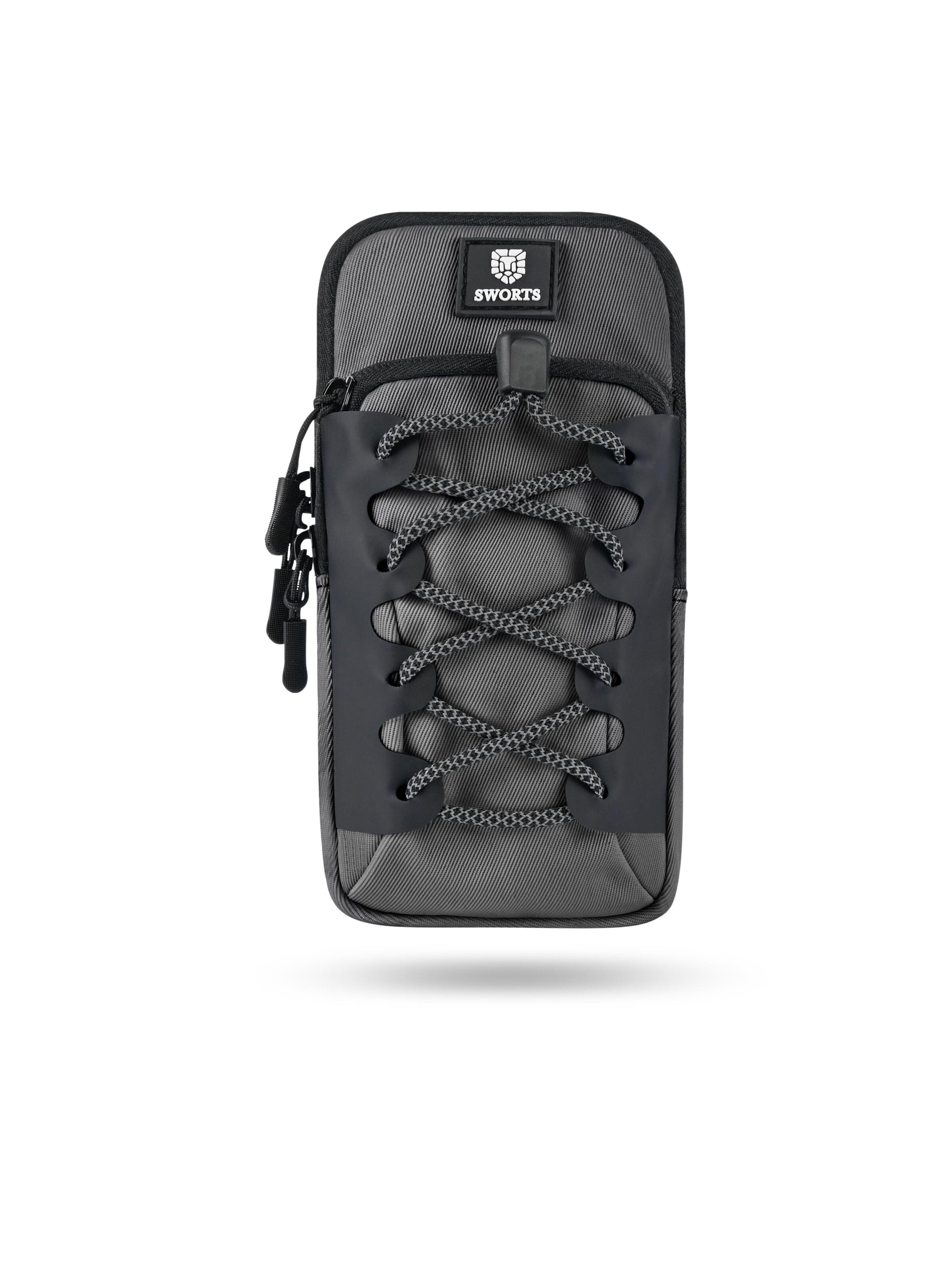 SWORTS Sporttasche 'Run Arm Bag'‌‌‌ in One Size in grey denim, Produktansicht