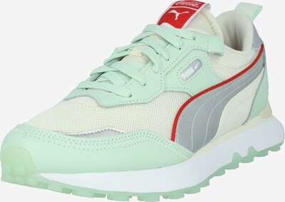 PUMA Sneakers 'Rider' in Smoke grey / Mint / Red / Off white, Item view