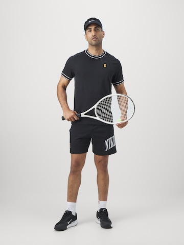 NIKE Λειτουργικό μπλουζάκι 'HERITAGE' σε μαύρο