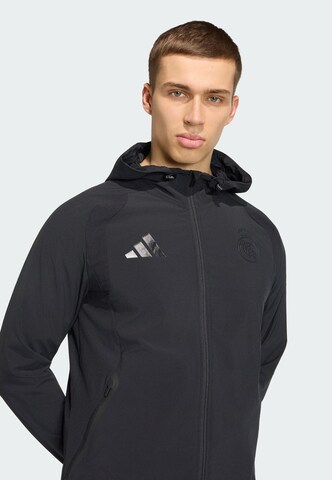 Veste outdoor 'Real Madrid' ADIDAS PERFORMANCE en noir
