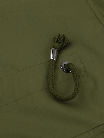 Youthup Between-Seasons Coat in Green