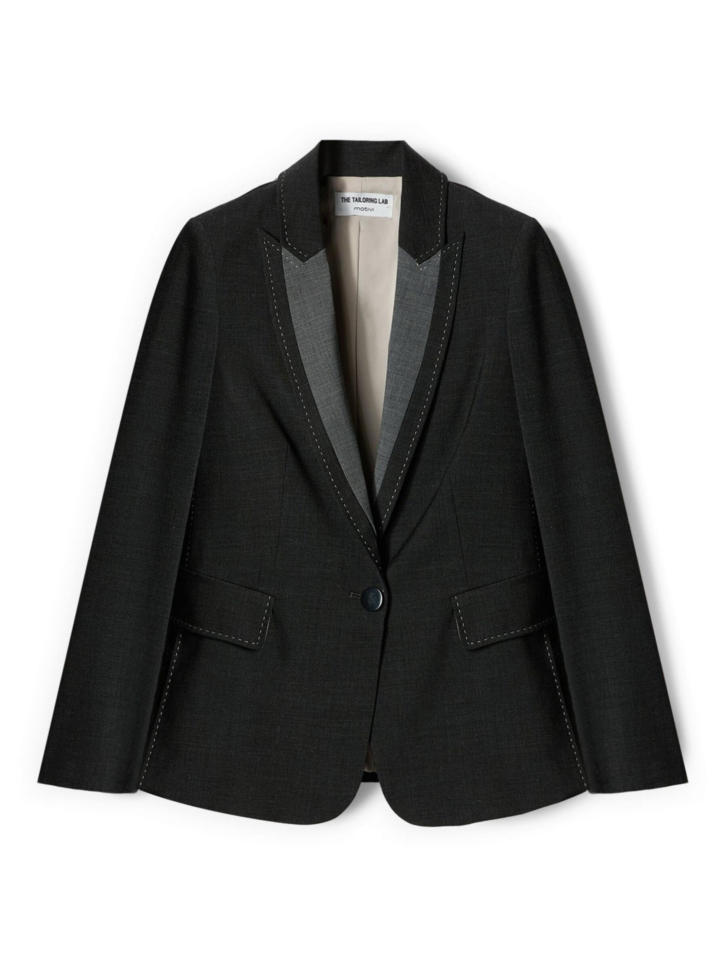 Blazer di MOTIVI in grigio: frontale