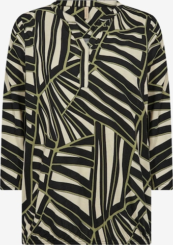 T-shirt Soyaconcept en vert : devant