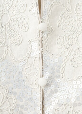 MANGO KIDS Jacke 'Lucie' in Weiß