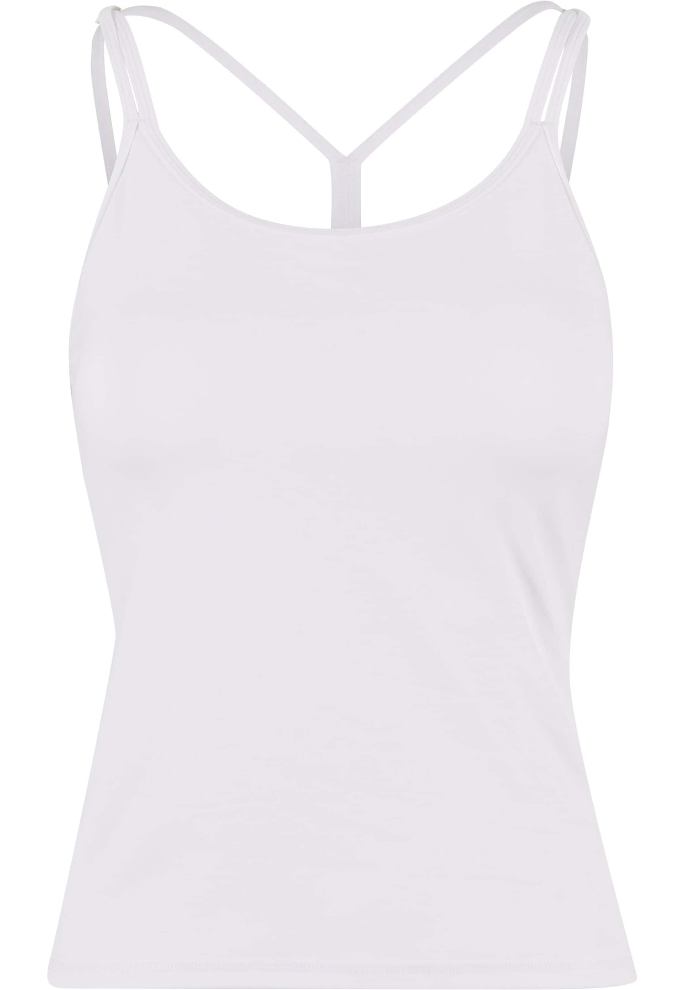 Urban Classics Športový top - Biela: predná strana