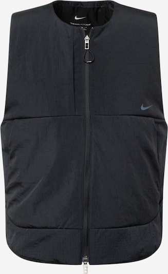 NIKE Sportbodywarmer 'TFADV AXIS' in de kleur Smoky blue / Zwart, Productweergave