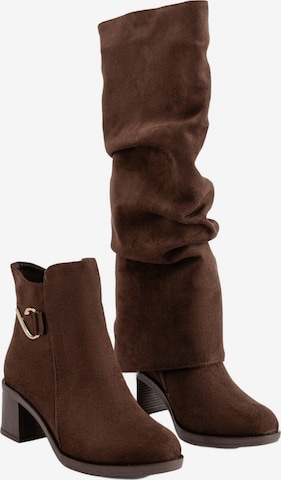 Limoya Boots 'Natalia' in Brown: front