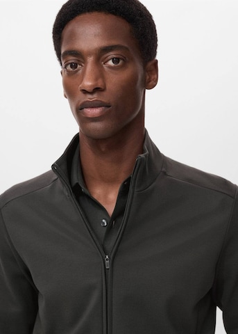 MANGO MAN Zip-Up Hoodie 'Hugo' in Grey