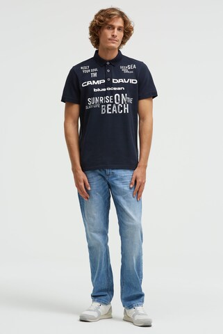 CAMP DAVID Shirt in Blue