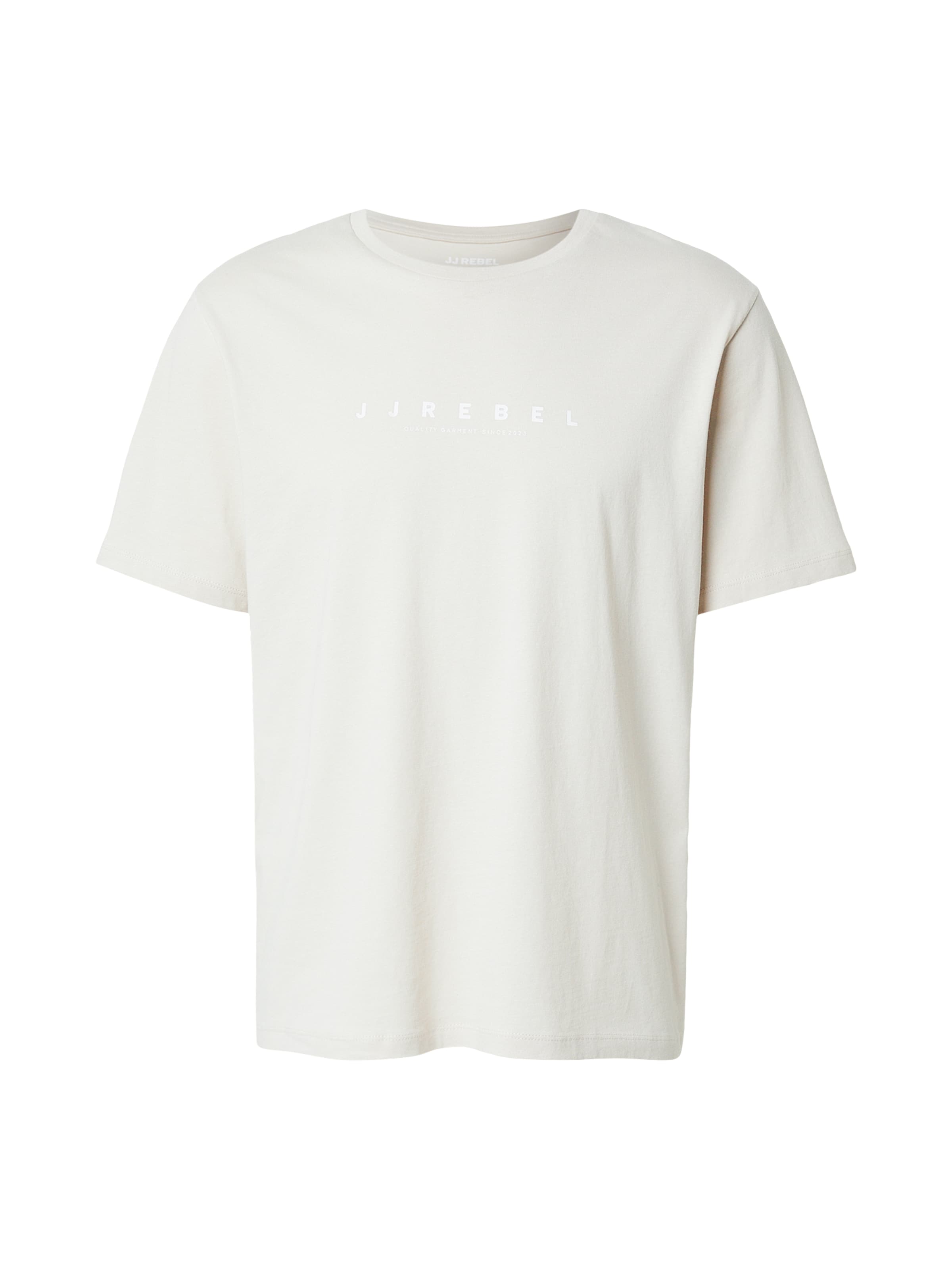 JJ Rebel Shirt 'JREBROCKY' in Beige: front