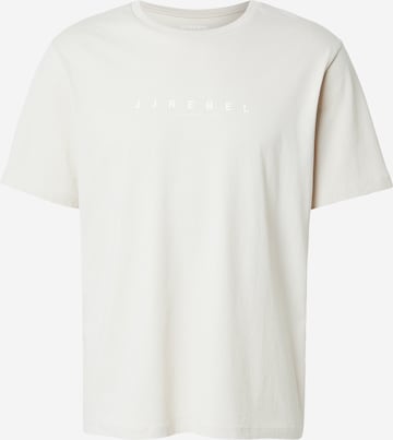 JJ Rebel Shirt 'JREBROCKY' in Beige: front