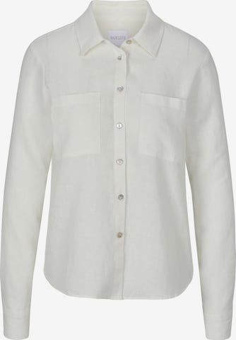 Chemisier MADELEINE en blanc : devant