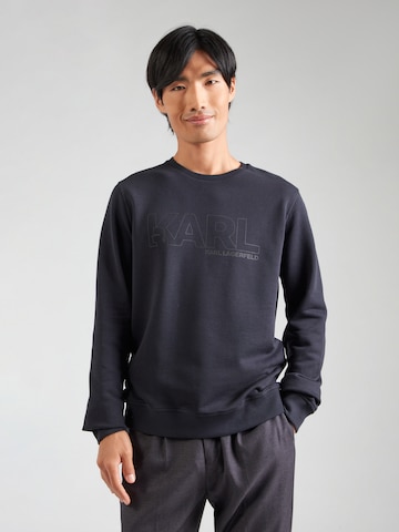 Karl Lagerfeld Μπλούζα φούτερ σε μπλε: μπροστά