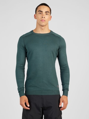 Pullover 'MST PROJECT' di Key Largo in verde: frontale