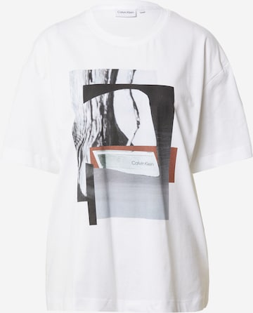 Calvin Klein Póló - fehér: elől