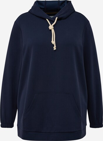 TRIANGLE Sweatshirt in Blauw: voorkant