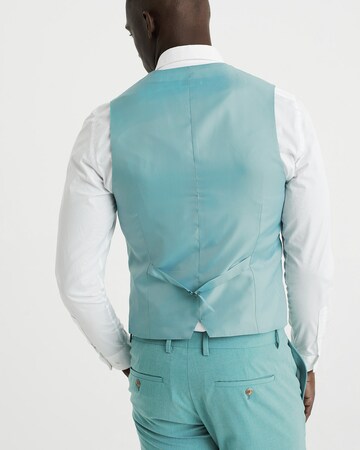 WE Fashion Slim fit Gilet in Blauw