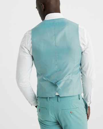 WE Fashion Slim fit Suit vest in Blue