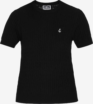 DreiMaster Maritim - Jersey en negro: frente