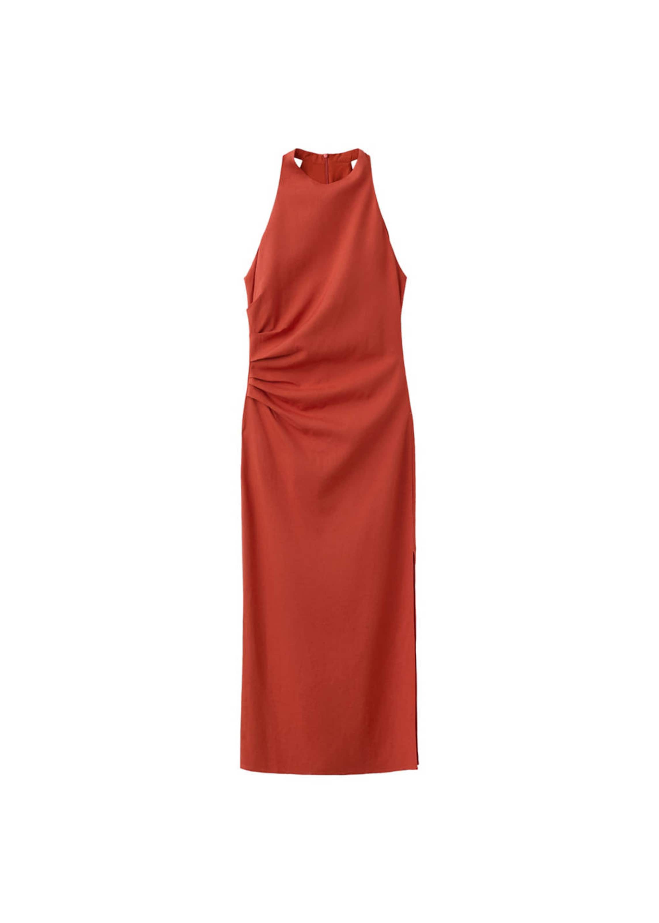 MANGO Evening Dress 'Nury' in Orange: front