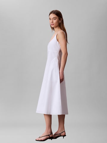 Calvin Klein Jeans Jurk in Wit