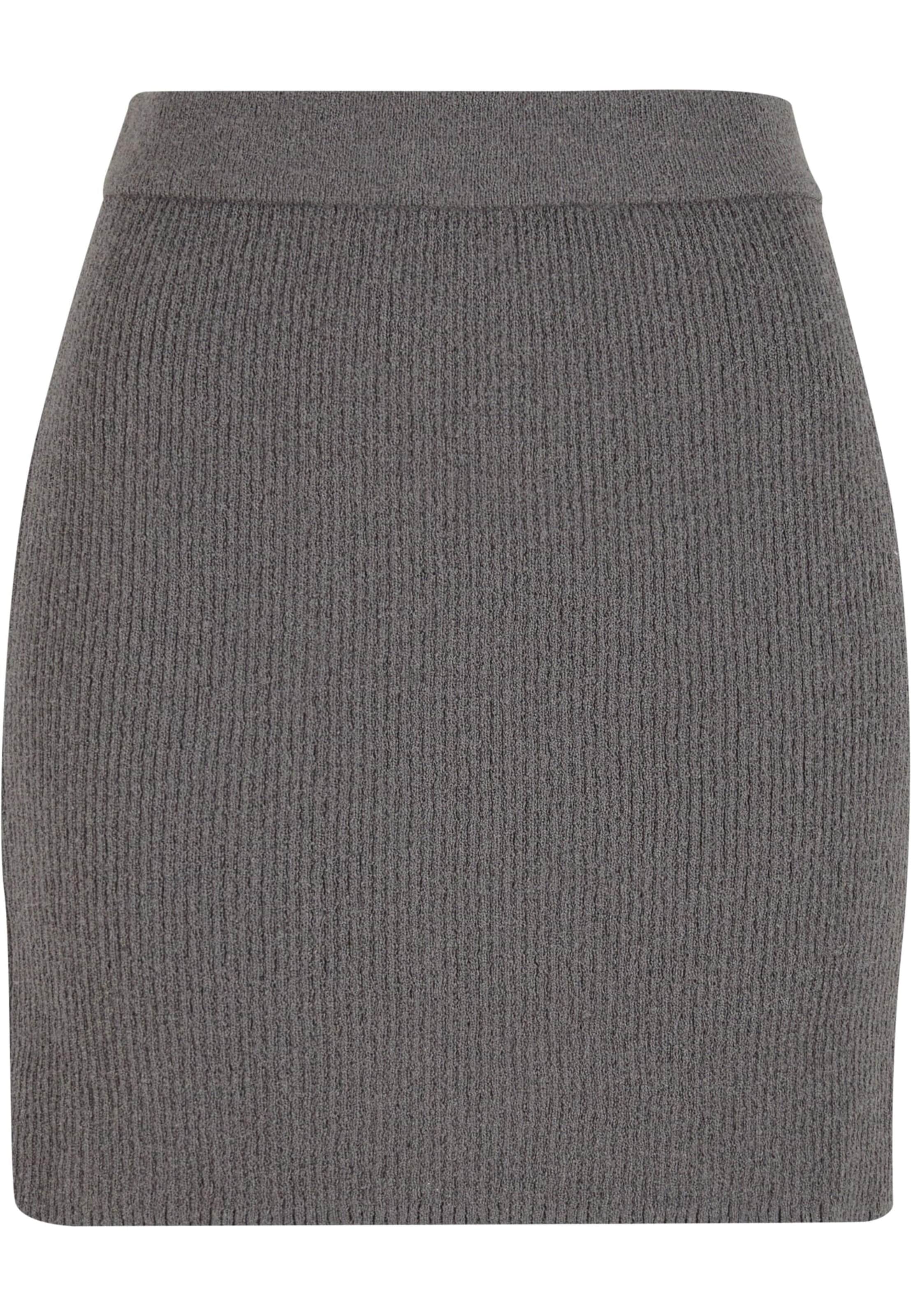 Noisy may Sukně 'NMAylin' – šedá: přední strana