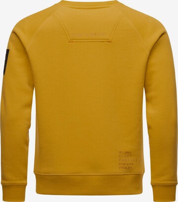 STONE HARBOUR Sweatshirt 'Craig El' in Yellow