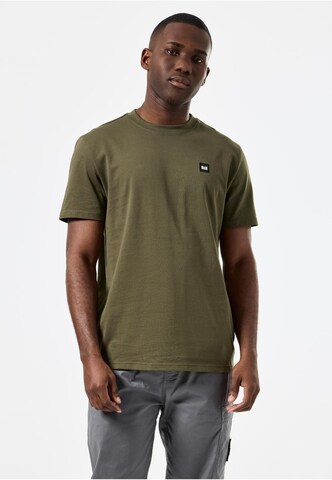 Weekend Offender T-Shirt 'Cannon Beach Badge' in Grün: Vorderseite