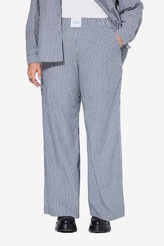 Studio Untold Wide Leg Hose in Blau: Vorderseite