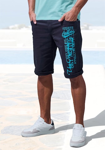 JOHN DEVIN Regular Pants in Blue