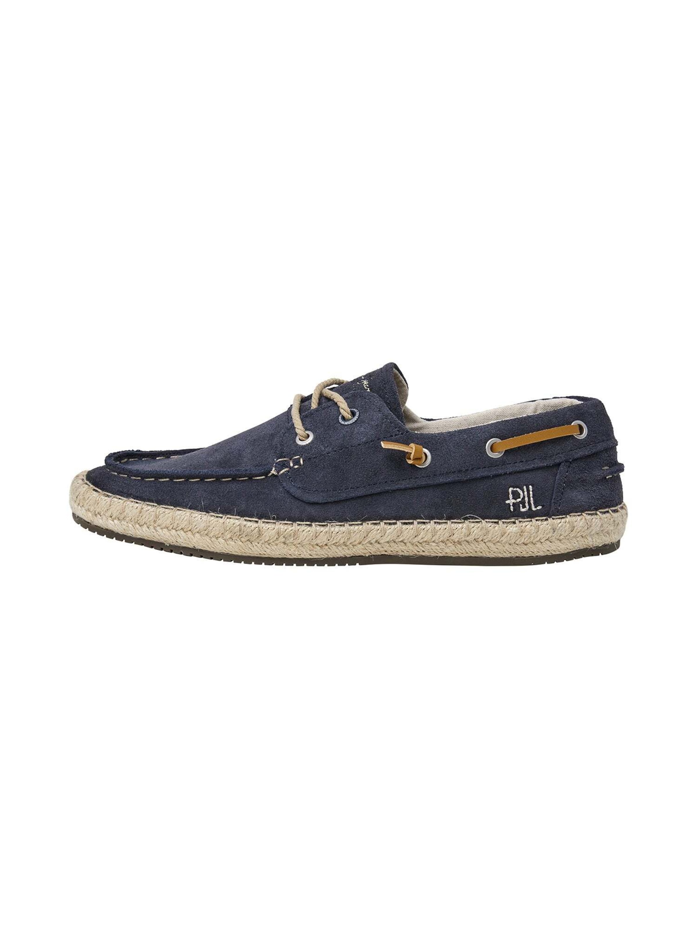 Mocassino 'Tourist Deck' di Pepe Jeans in blu: frontale