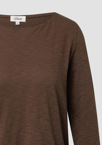 T-shirt s.Oliver en marron