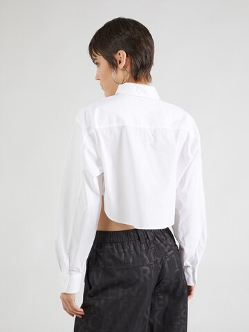 Camicia da donna di Calvin Klein Jeans in bianco