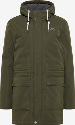 Veste fonctionnelle 'Arctic' ICEBOUND en vert : devant