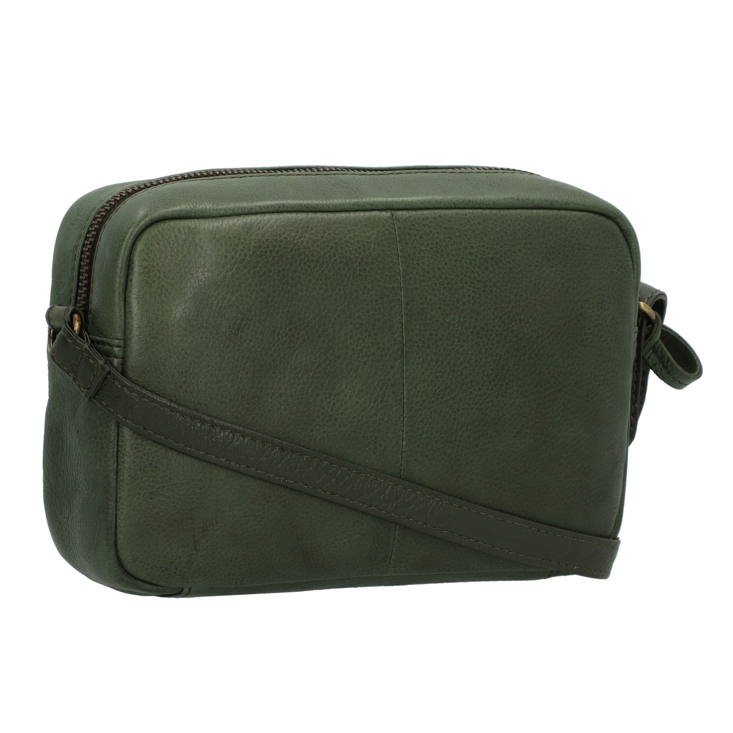 Burkely Umhängetasche 'Natural Norah' in Grün