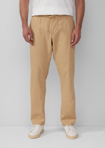s.Oliver Regular Hose 'Detroit' in Beige: Vorderseite