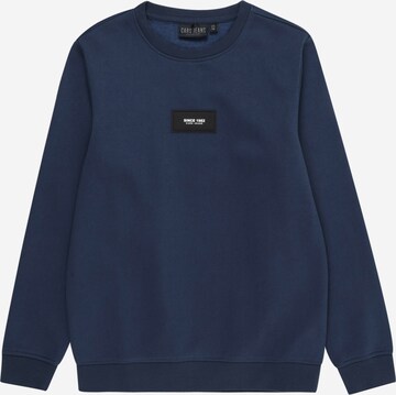 Cars Jeans Sweatshirt 'RIVERO' i blå: framsida