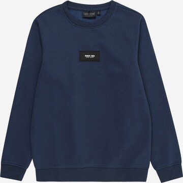 Cars Jeans Sweatshirt 'RIVERO' in Blauw: voorkant