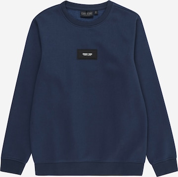 Cars Jeans Sweatshirt 'RIVERO' in Blauw: voorkant