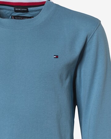 TOMMY HILFIGER Shirt 'Solid' in Blauw